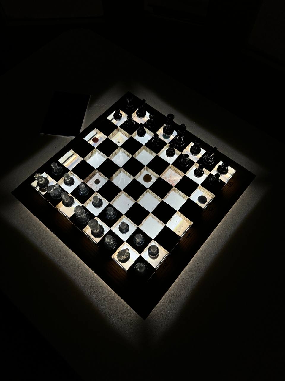 Granadas Space Chess Set – close-up of a single chess piece