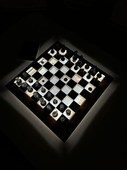 Granadas Space Chess Set – close-up of a single chess piece