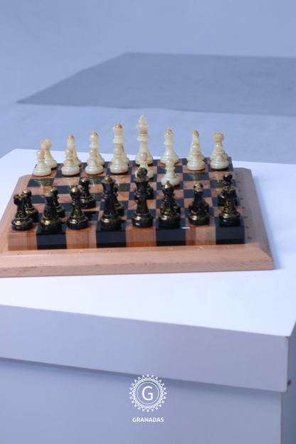 Emerald Elegance chess set Granadas.store