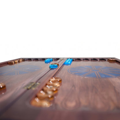 Granadas Backgammon Set – Handmade Wood & Resin Granadas.store